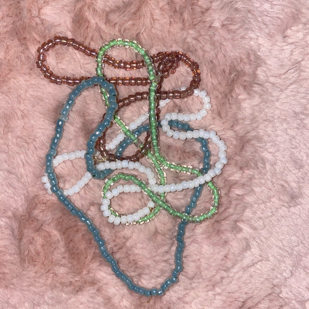 Beaded necklaces!